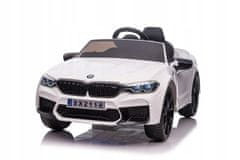 Lean-toys Auto Na Baterie BMW M5 DRIFT Bílá