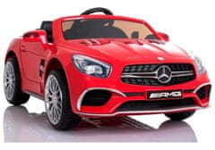 Lean-toys Bateriové vozidlo Mercedes SL65 LCD Red