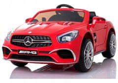 Lean-toys Bateriové vozidlo Mercedes SL65 LCD Red