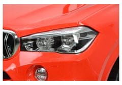 Lean-toys Vůz je napájen baterií BMW X5 M Red