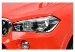 Lean-toys Vůz je napájen baterií BMW X5 M Red