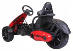 Lean-toys Baterie Gokart CH9939 červená