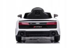 Lean-toys Auto na baterie Audi R8 Lift A300 White