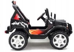 Lean-toys Auto na baterii S618 EVA Black