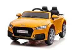 Lean-toys Baterie Vozidlo Audi TTRS Žlutá