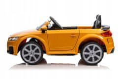 Lean-toys Baterie Vozidlo Audi TTRS Žlutá
