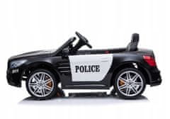 Lean-toys Bateriové vozidlo Mercedes SL500 Police Black