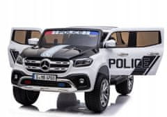 Lean-toys Bateriové auto XMX606 Mercedes X Police White