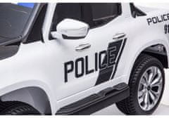 Lean-toys Bateriové auto XMX606 Mercedes X Police White