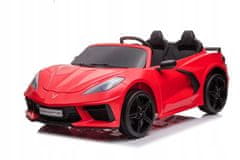 Lean-toys Auto Na Baterie Corvette Stingray TR2203 červená