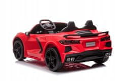Lean-toys Auto Na Baterie Corvette Stingray TR2203 červená