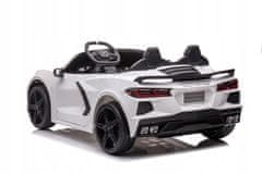 Lean-toys Auto Na Baterie Corvette Stingray TR2203 Bílá