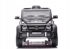 Lean-toys Auto na baterie Mercedes Benz G63 6X6 Black