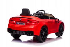 Lean-toys Auto Na Baterie BMW M5 DRIFT Červená