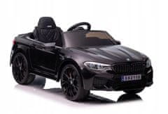 Lean-toys Auto na baterie BMW M5 Black Lacquered