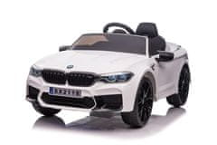 Lean-toys Vozidlo Na Baterie BMW M5 Bílá