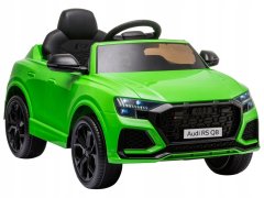 Lean-toys Zelené bateriové auto Audi RS Q8