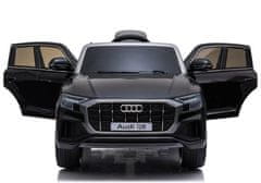 Lean-toys Autobaterie Audi Q8 JJ2066 Black Lacquer