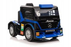 Lean-toys Autobaterie napájená LCD Mercedes XMX622 Navy Blue