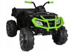 Lean-toys Čtyřčlánková baterie BDM0909 Zelená 24V