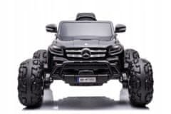 Lean-toys Autobaterie Mercedes DK-MT950 4x4 Black L