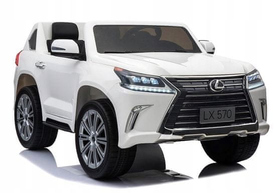 Lean-toys Auto na baterii LEXUS DK-LX570 White