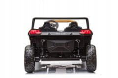 Lean-toys Autobaterie Buggy A033 4x4 24V zlatá