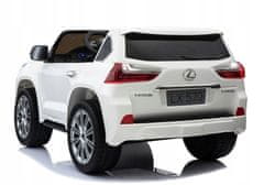 Lean-toys Auto na baterii LEXUS DK-LX570 White