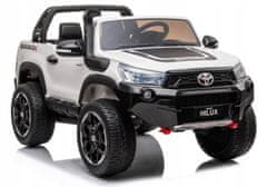 Lean-toys Baterie Toyota Hilux bílá