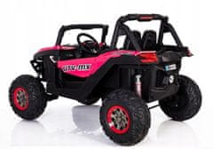 Lean-toys Auto Na Baterii Jeep XMX603 Růžový
