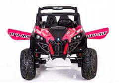 Lean-toys Auto Na Baterii Jeep XMX603 Růžový