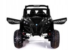 Lean-toys Auto na baterii jeep XMX603 Black MP4