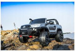 Lean-toys Baterie Toyota Hilux bílá