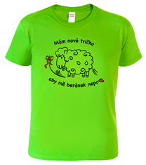 Hobbytriko Dětské velikonoční tričko - Velikonoční beránek Barva: Apple Green (92), Velikost: 4 roky / 110 cm
