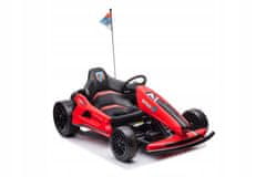 Lean-toys A035 Drift Red Battery Gokart