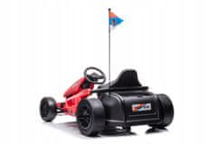 Lean-toys A035 Drift Red Battery Gokart