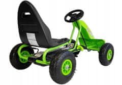 Lean-toys Pedál Gokart A-18 Green