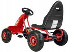 Lean-toys Pedál Gokart A-18 Red