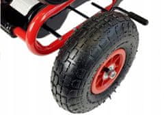 Lean-toys Pedál Gokart A-18 Red