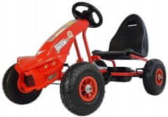 Lean-toys Pedál Gokart A-18 Red