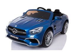 Lean-toys Bateriový vůz Mercedes SL65 Blue Paint
