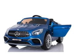 Lean-toys Bateriový vůz Mercedes SL65 Blue Paint