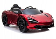 Lean-toys Bateriový vůz McLaren 720S Red Lacquer