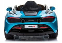 Lean-toys Auto Na Baterie Mclaren 720S Modrý Lak