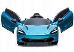 Lean-toys Auto Na Baterie Mclaren 720S Modrý Lak