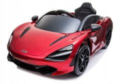 Lean-toys Bateriový vůz McLaren 720S Red Lacquer