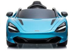 Lean-toys Auto Na Baterie Mclaren 720S Modrý Lak