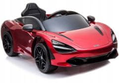 Lean-toys Bateriový vůz McLaren 720S Red Lacquer