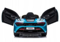 Lean-toys Auto Na Baterie Mclaren 720S Modrý Lak