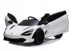 Lean-toys Bateriový vůz McLaren 720S White
